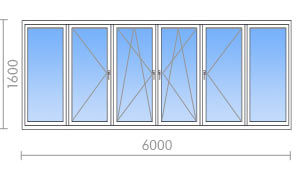 Остекление балконов и лоджий пластиковыми окнами в москве: ц.