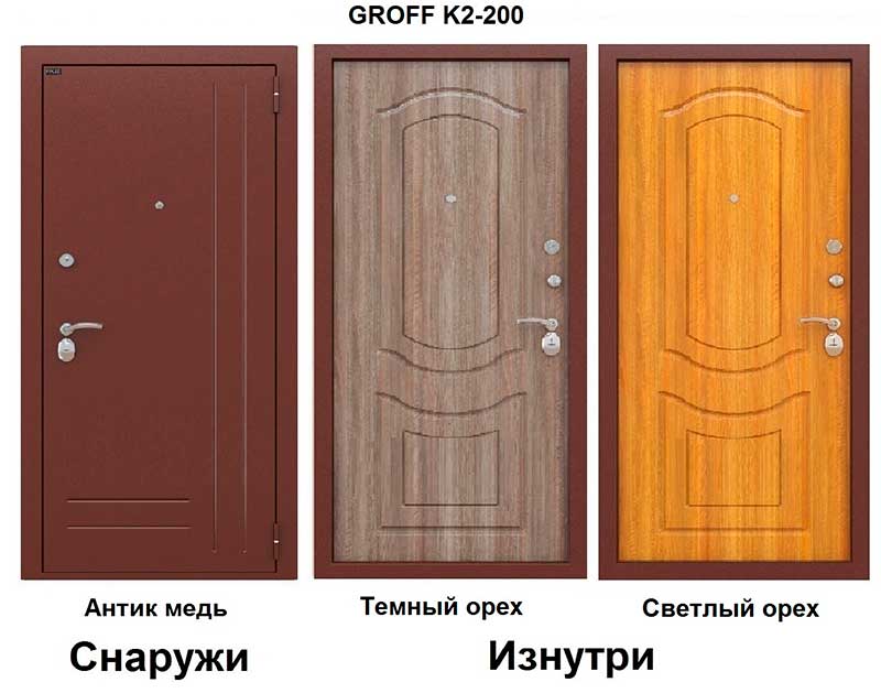 Входная дверь GROFF K2-200