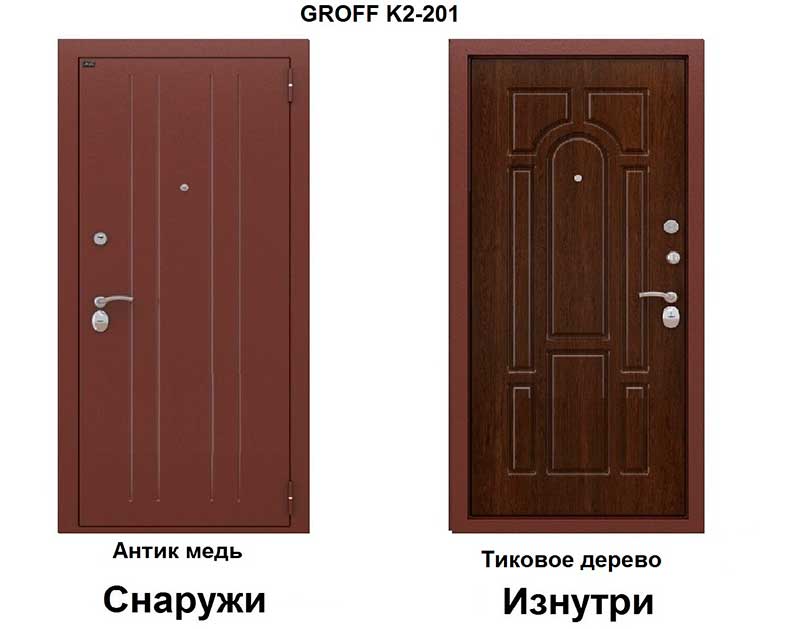 Входная дверь GROFF K2-201