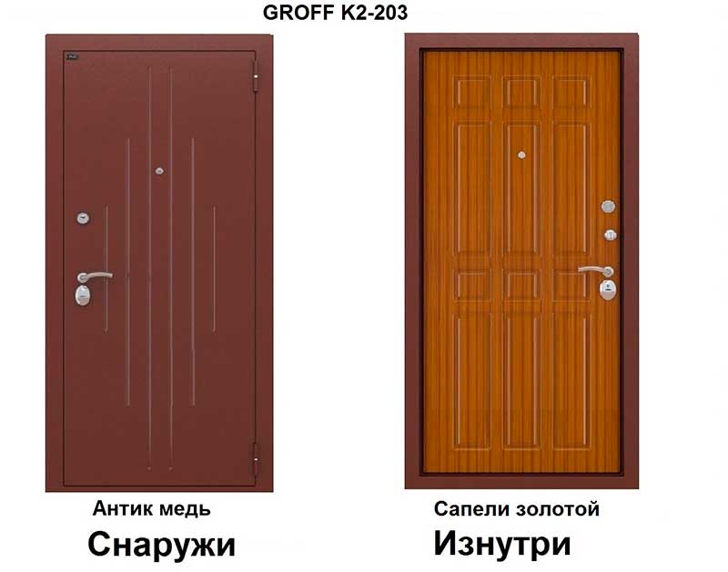 Входная дверь GROFF K2-203