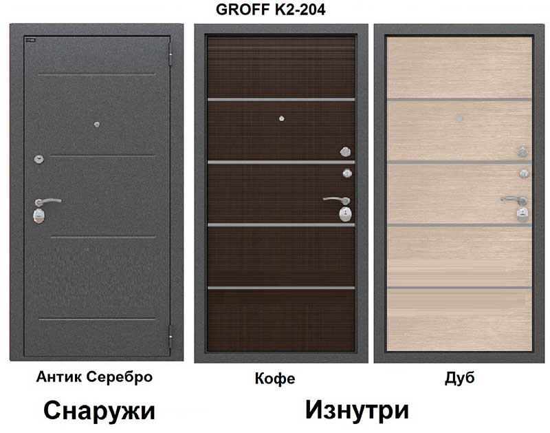 Дверь GROFF K2-204