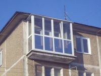 остекление балкона окнами пвх от пола до потолка с крышей