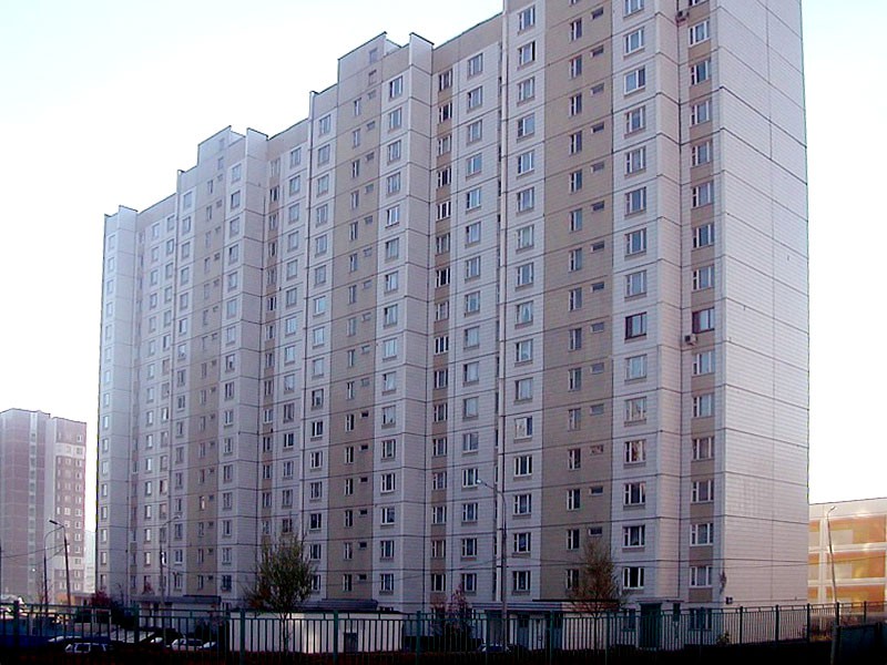 Панельный дом в москве