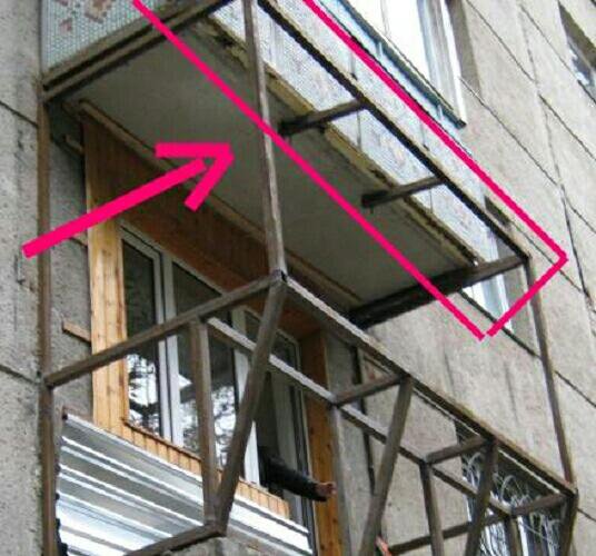 установка крыши на балконе в Москве